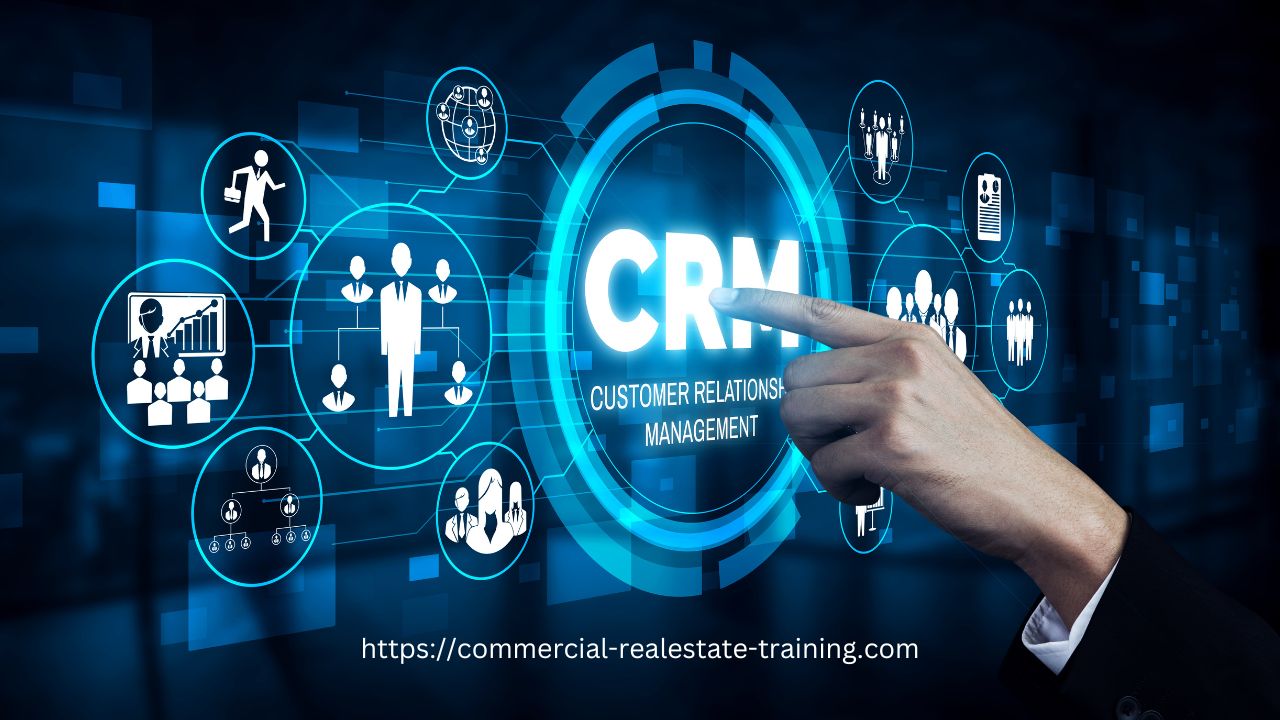 crm business systems on computer screen