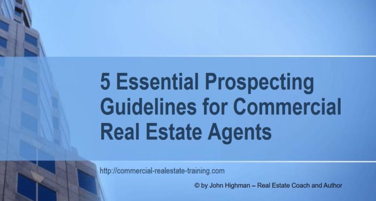 The 5 Rules to Commercial Real Estate Prospecting You Should Not Forget