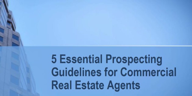 Real Estate Prospecting Guidelines Special Report