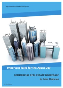 special report about commercial real estate broker tasks
