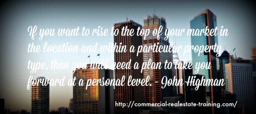 action plan quote in commercial real estate brokerage