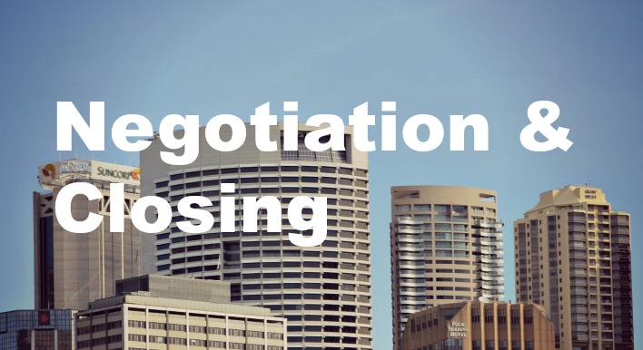 city buildings commercial real estate negotiation