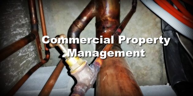 Plumbing and taps in commercial property management