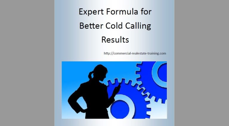 A Powerful Formula for Cold Calling in Commercial Real Estate Brokerage