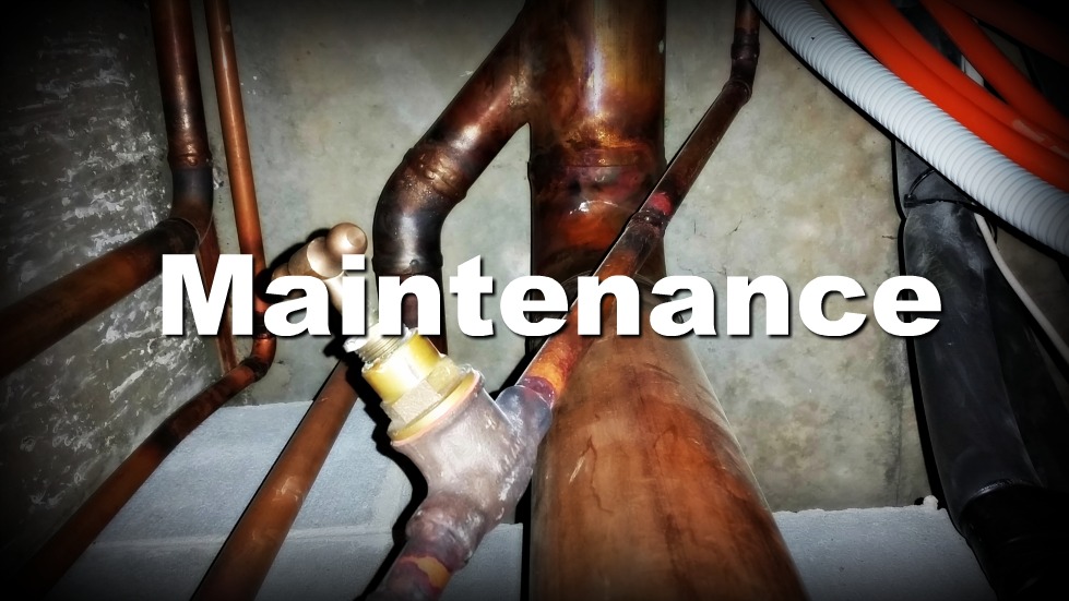 property pipes and taps for maintenance