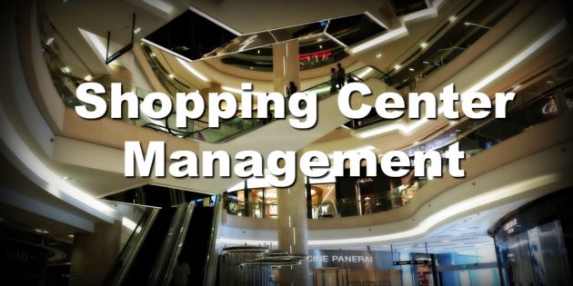 Retail shopping mall and escalators
