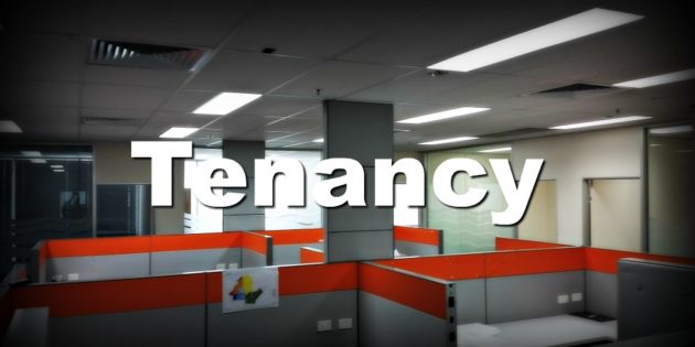 vacant office tenancy