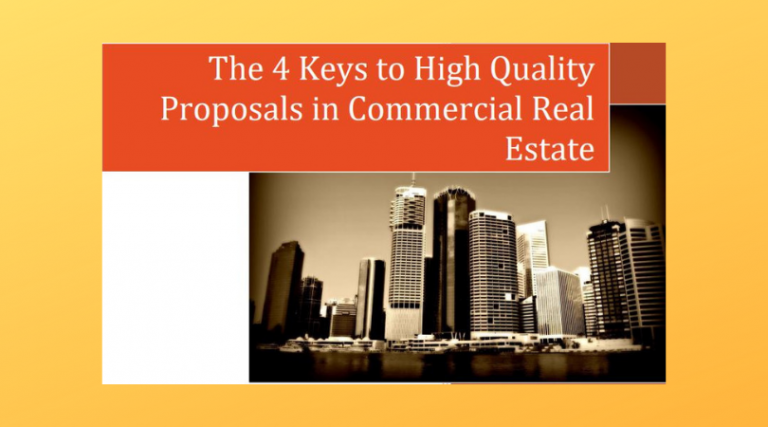 Commercial Real Estate Brokerage Report – How to Create More Listings with Better Proposals