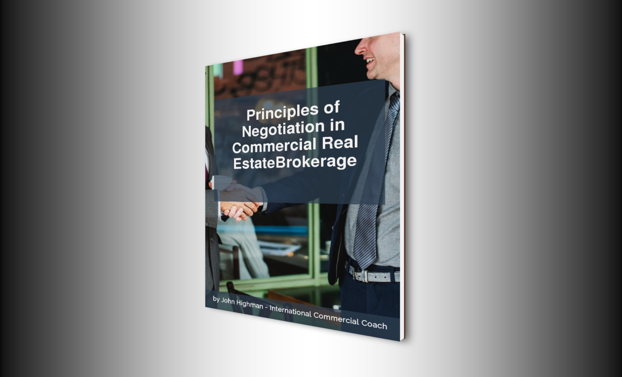 ebook cover about negotiation skills