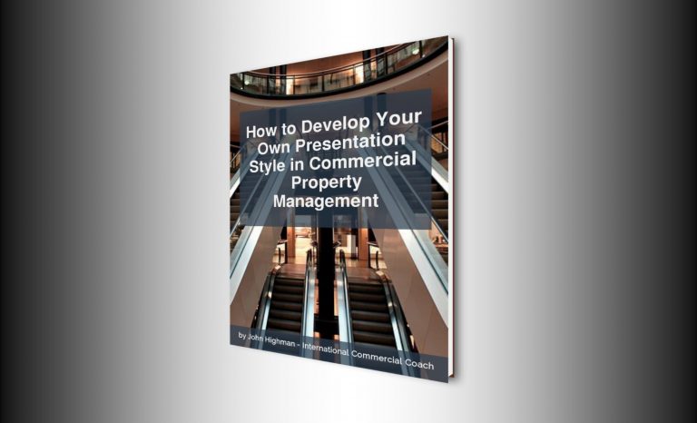 How to Develop Your Own Presentation Style in Commercial Property Management