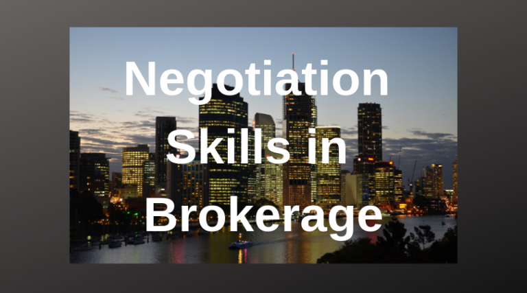 The Negotiating Habits that Could Boost Your Brokerage Business Faster