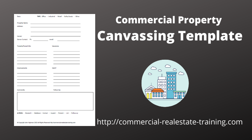 commercial property canvassing template