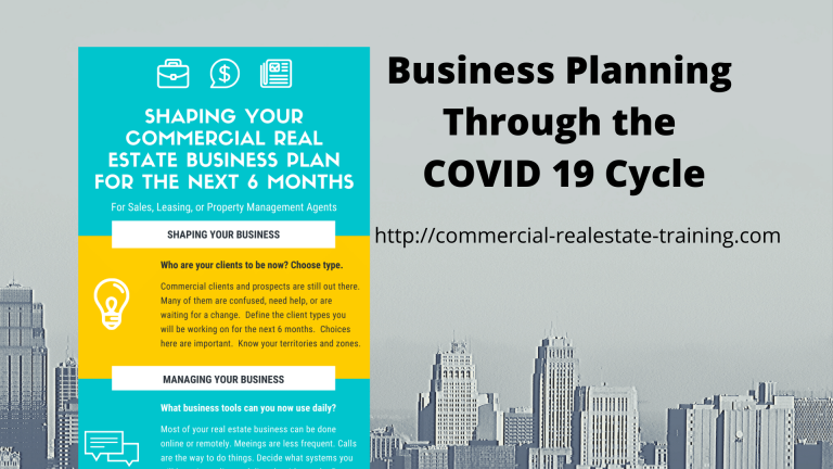 Business Plan Formula for Real Estate Agents in COVID19 Health Event