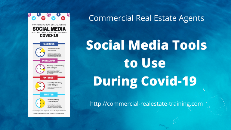 Social Media Tools to Use During COVID-19 in Commercial Real Estate