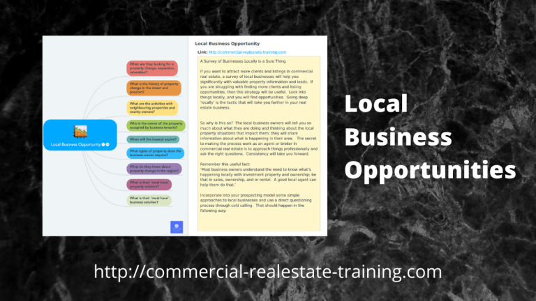 Local Business Opportunities Matrix for Agents