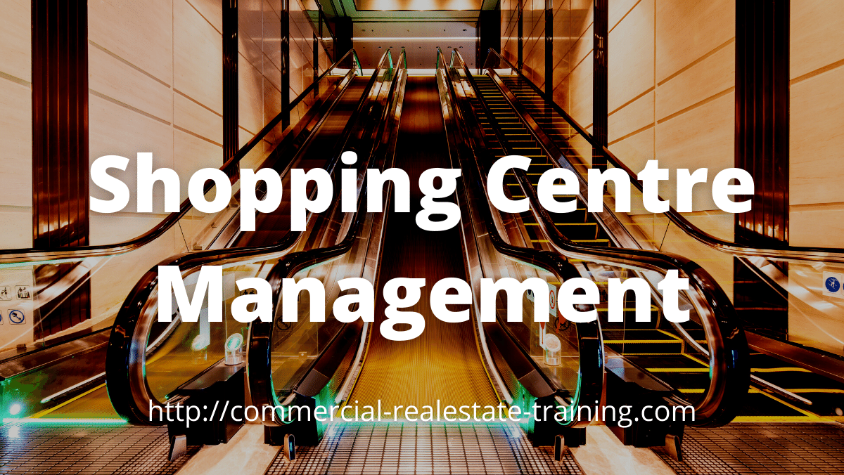 shopping centre escalator