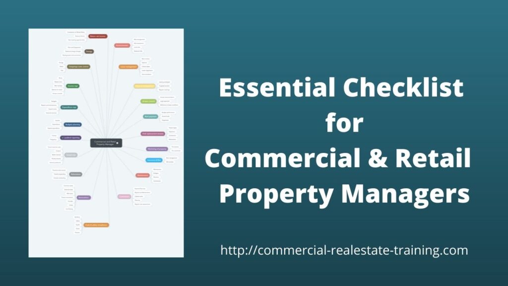 chart for commercial and retail property managers
