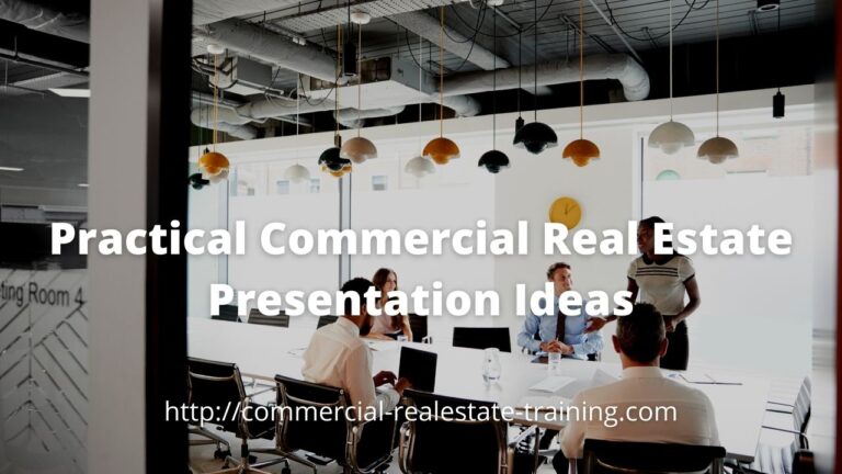 How to Give a High-Quality Listing Presentation in Commerical Real Estate