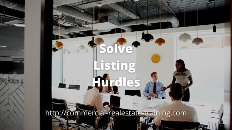 Solving Problems in Real Estate Listing Presentations