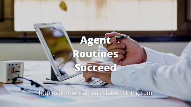 The Benefits to Agents of Routines in Brokerage