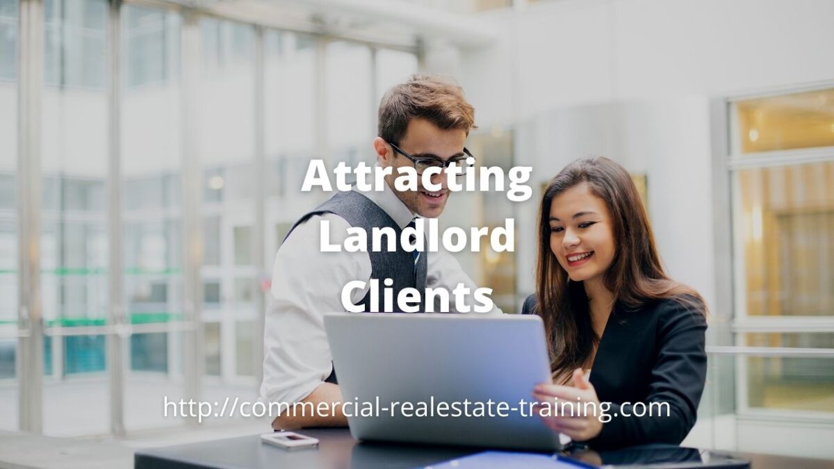 real estate agent and landlord meeting