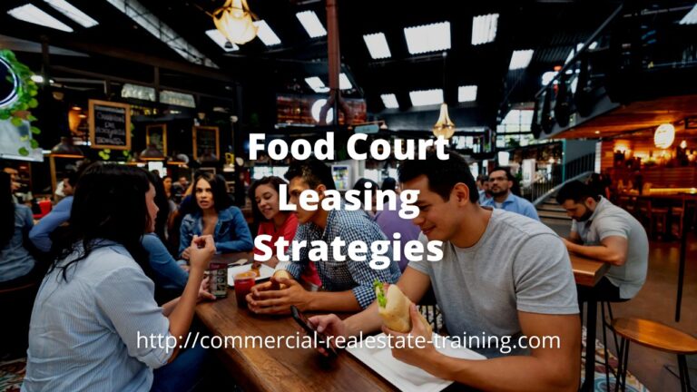 Essential Leasing Tips for a Retail Food Court