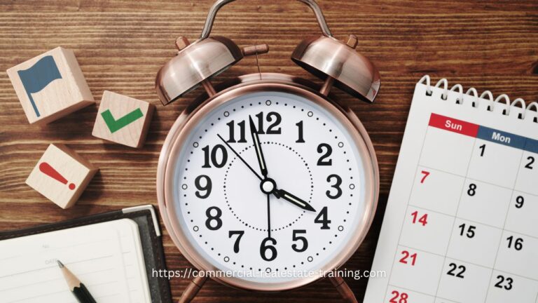 time clock sitting on desk